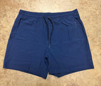 Navy 90 degree shorts