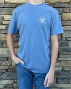 Southern Strut Marsh dog with ducks tee