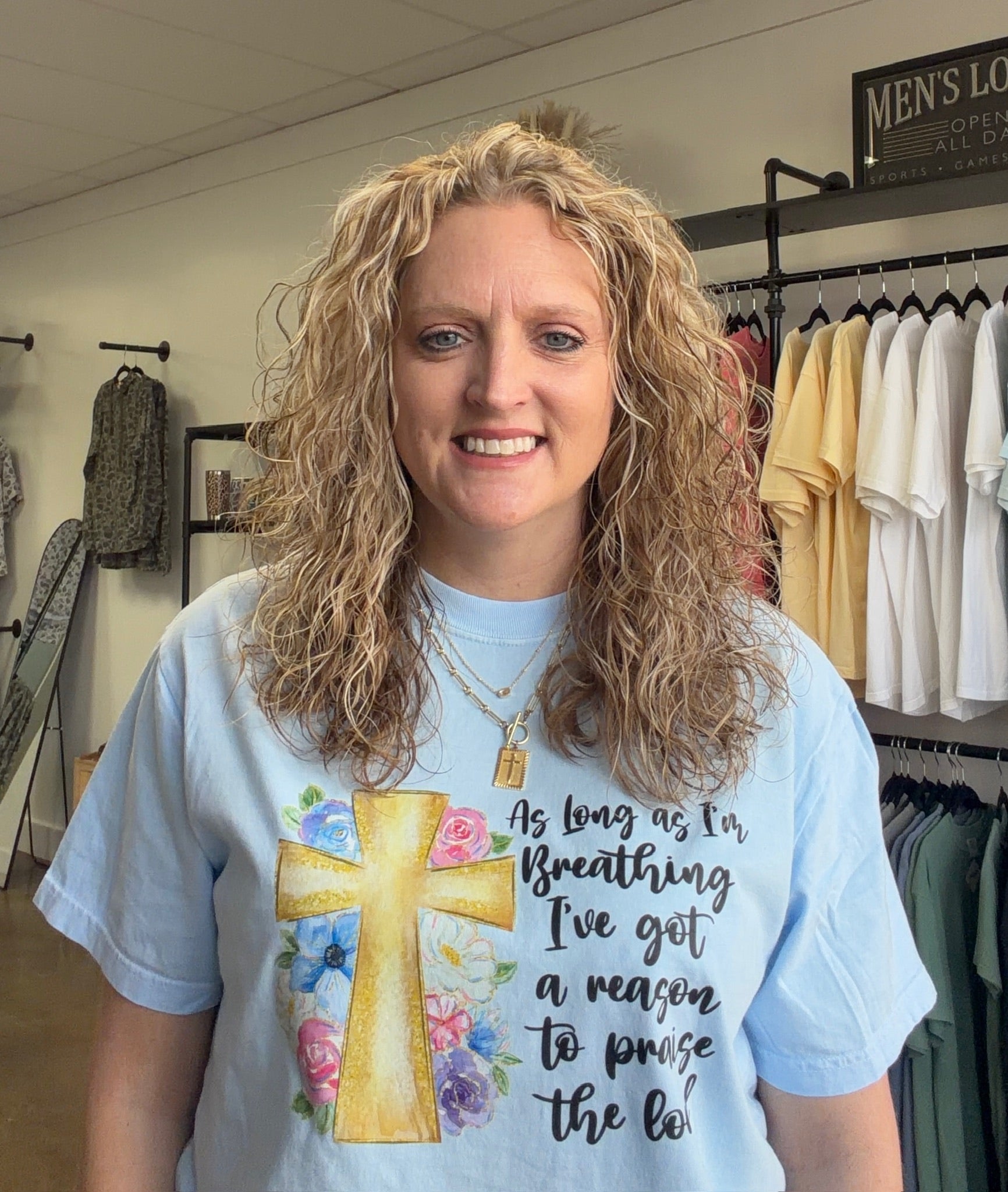 As long as I’m breathing tee