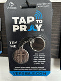 Tap to Pray Tree Bark Keychain