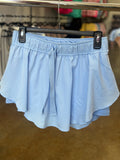 Zenana light blue athletic skirt