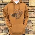 Embry Tan Deer Skull Hoodie