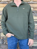 Fieldstone dogwood pullover green