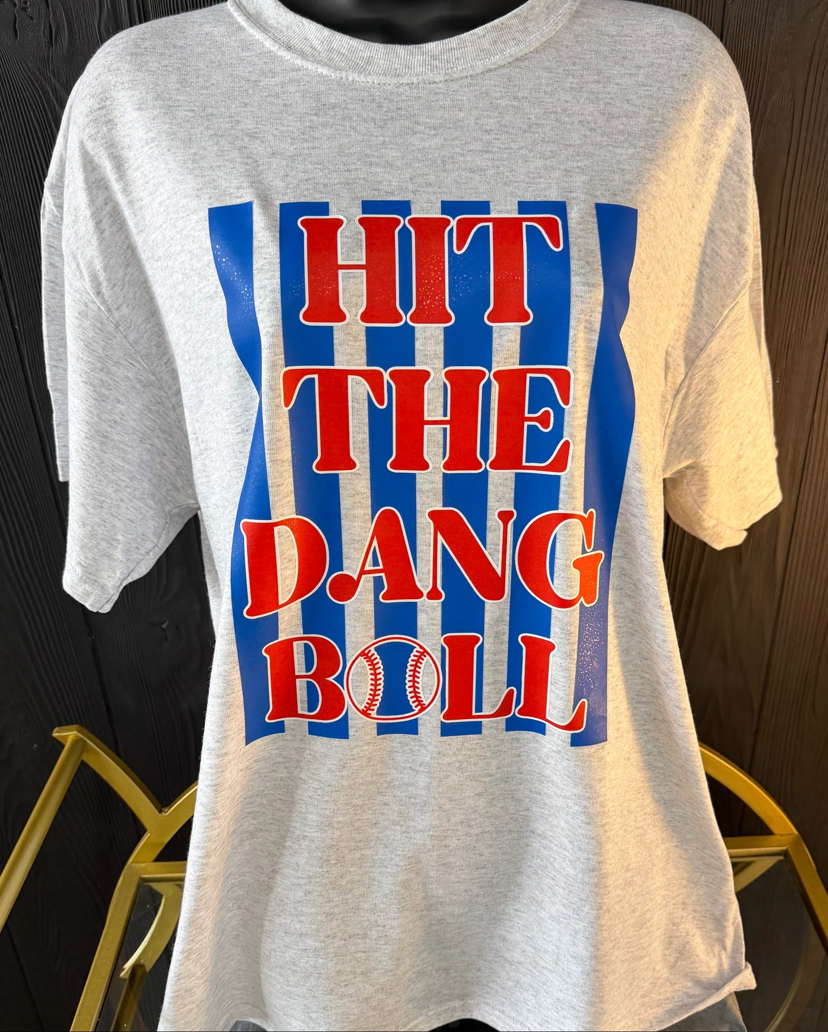 Hit the dang ball tee