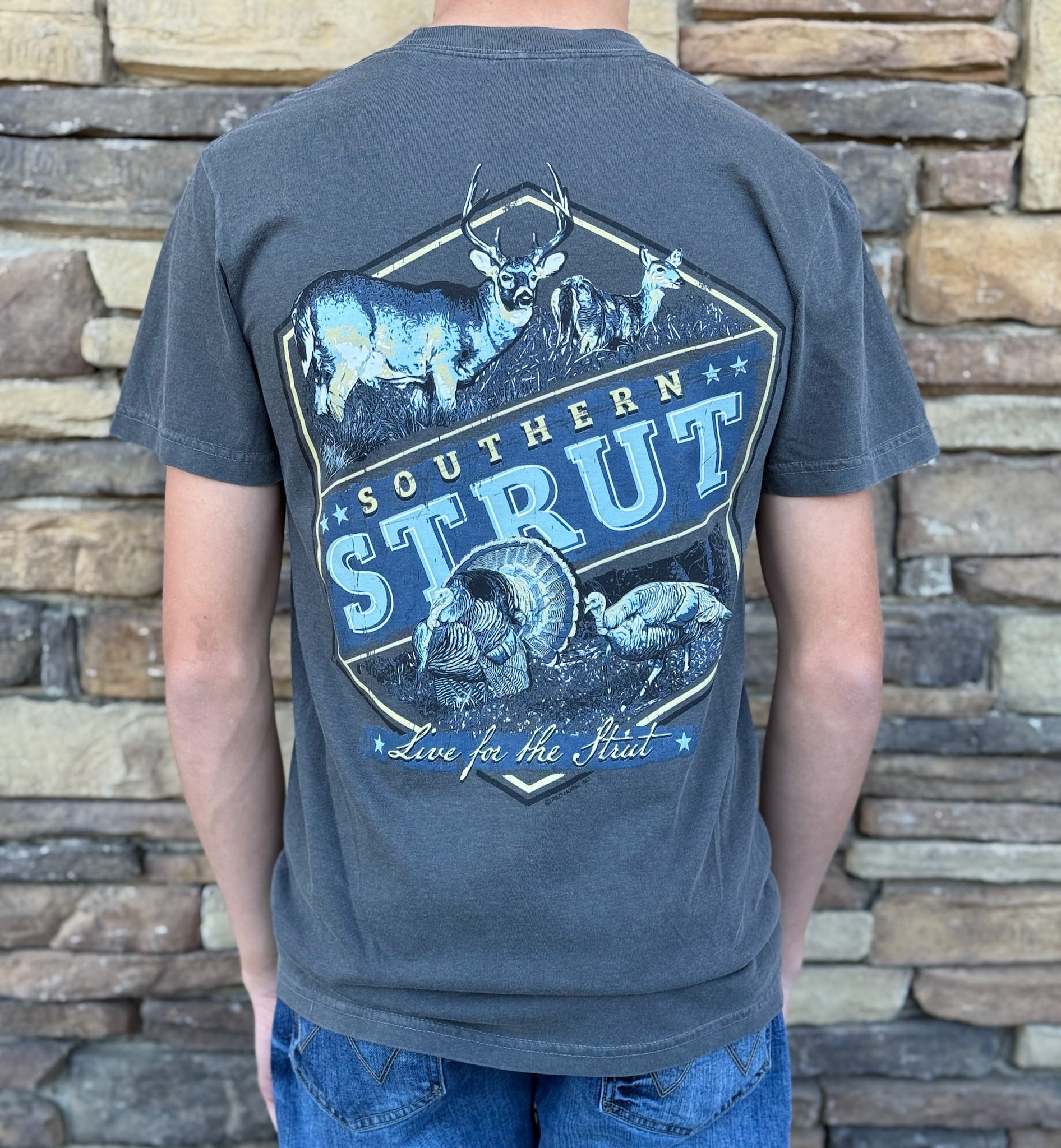 Southern Strut live for strut tee