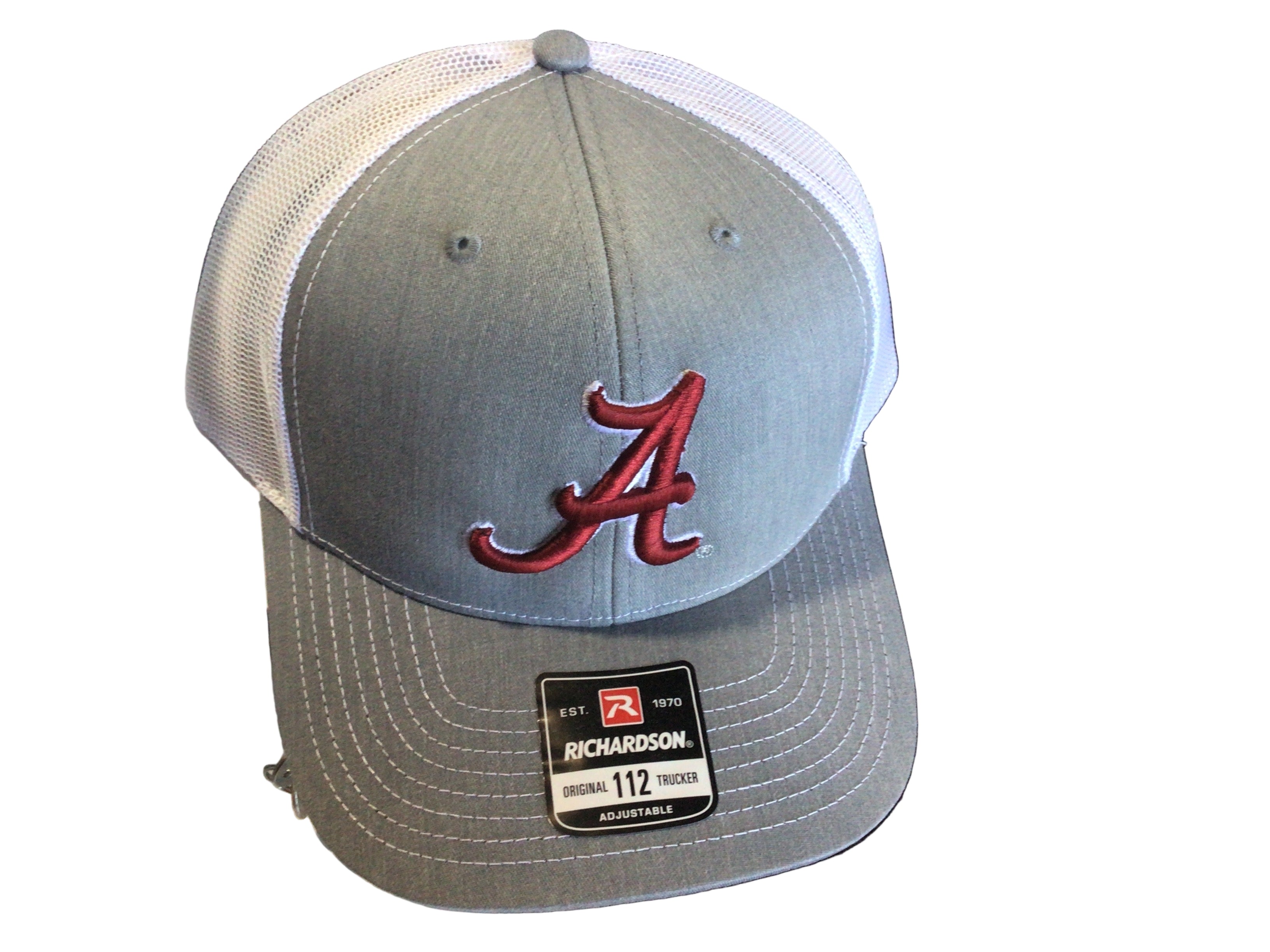 Alabama Richardson  hat grey with red A