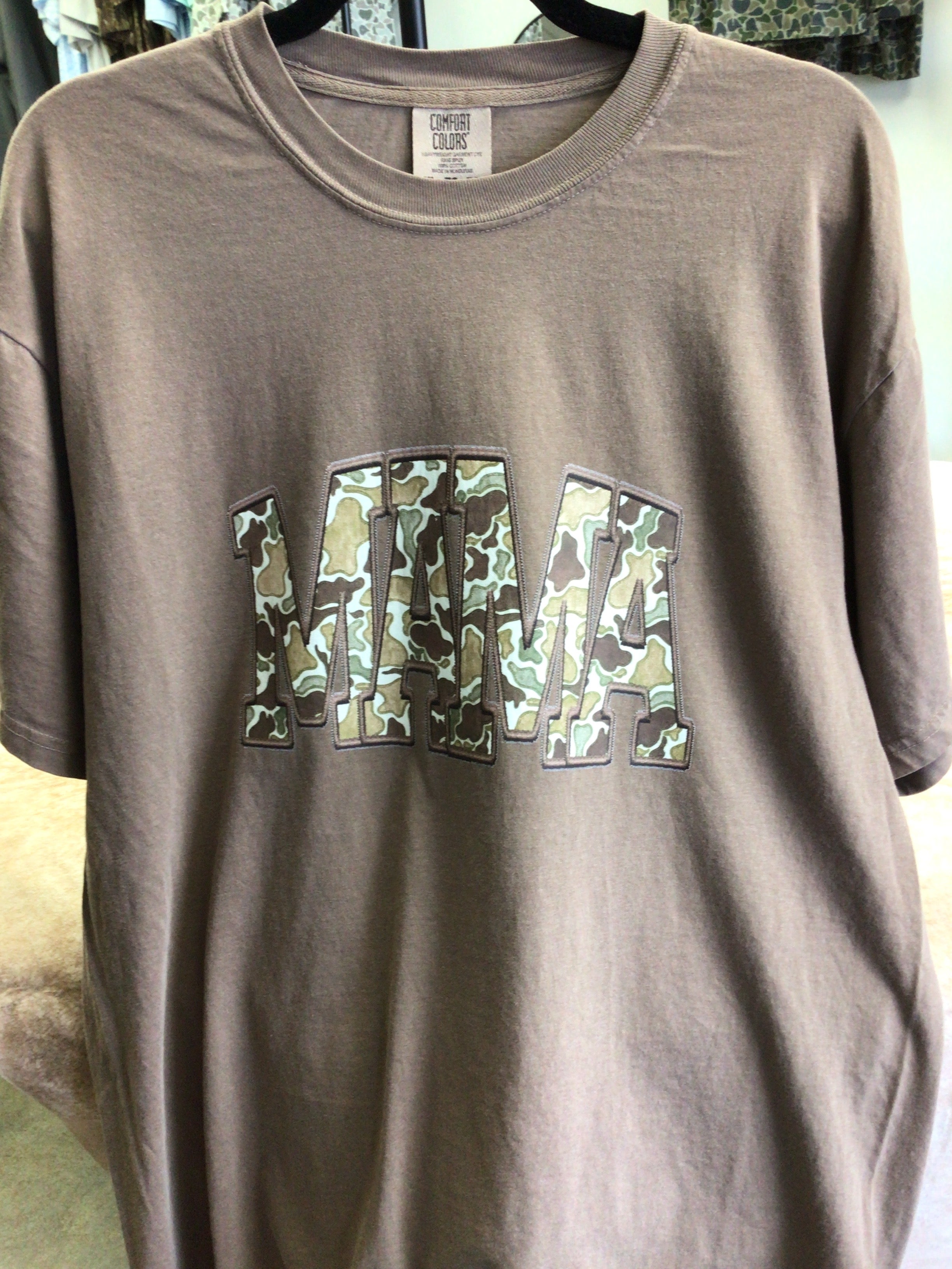 Camo “Mama” tee