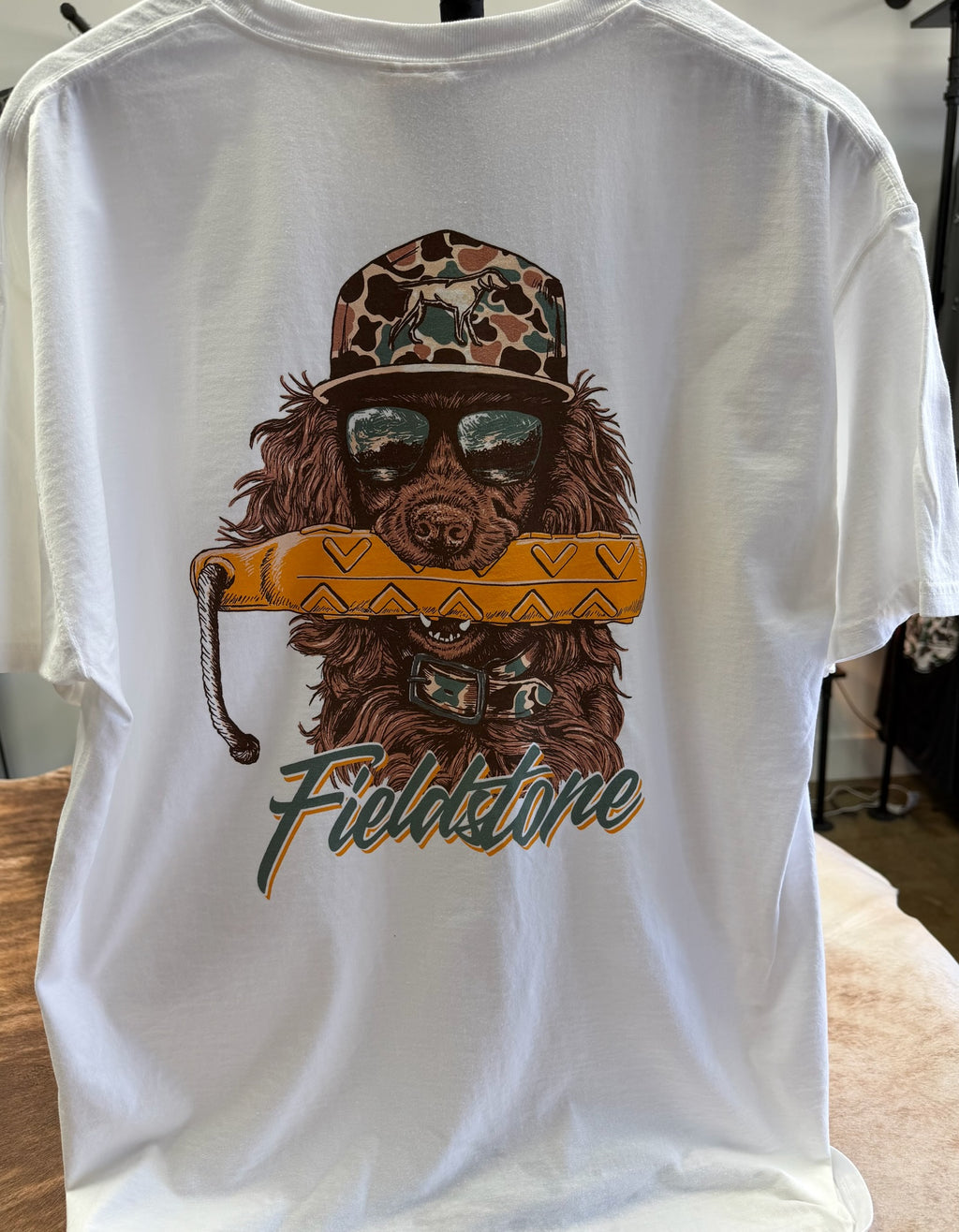 Fieldstone Bumper Boykin tee