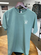 Southern Strut green lab trio tee