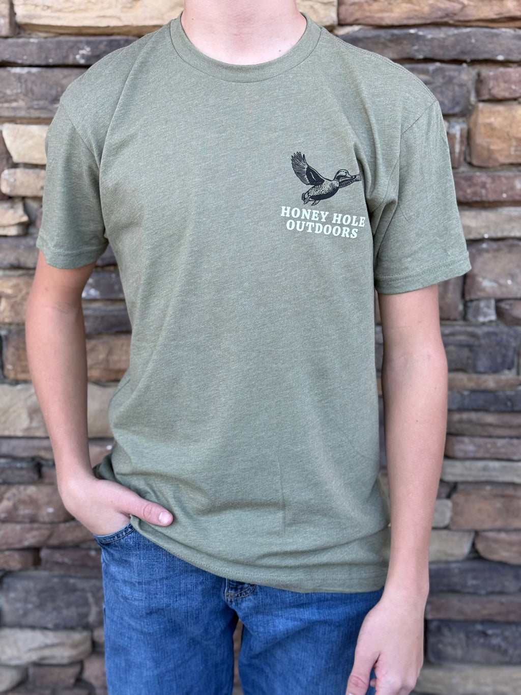 Honey hole traditions tee