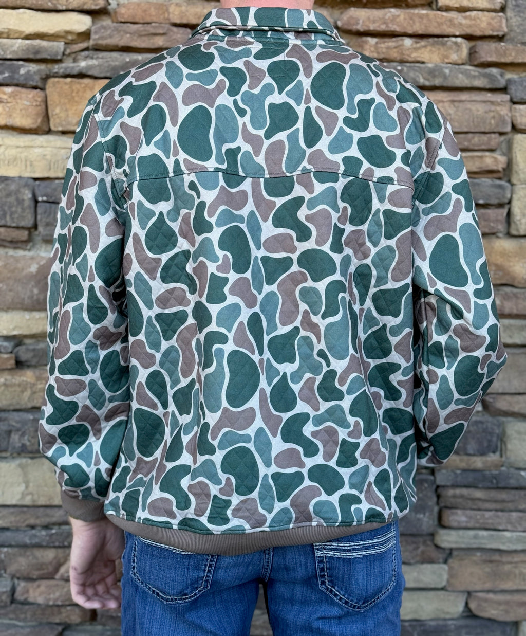 Roost quilted pullover