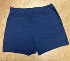 Navy 90 degree shorts