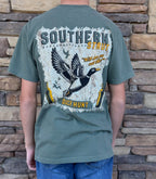 Southern Strut duck hunt label tee