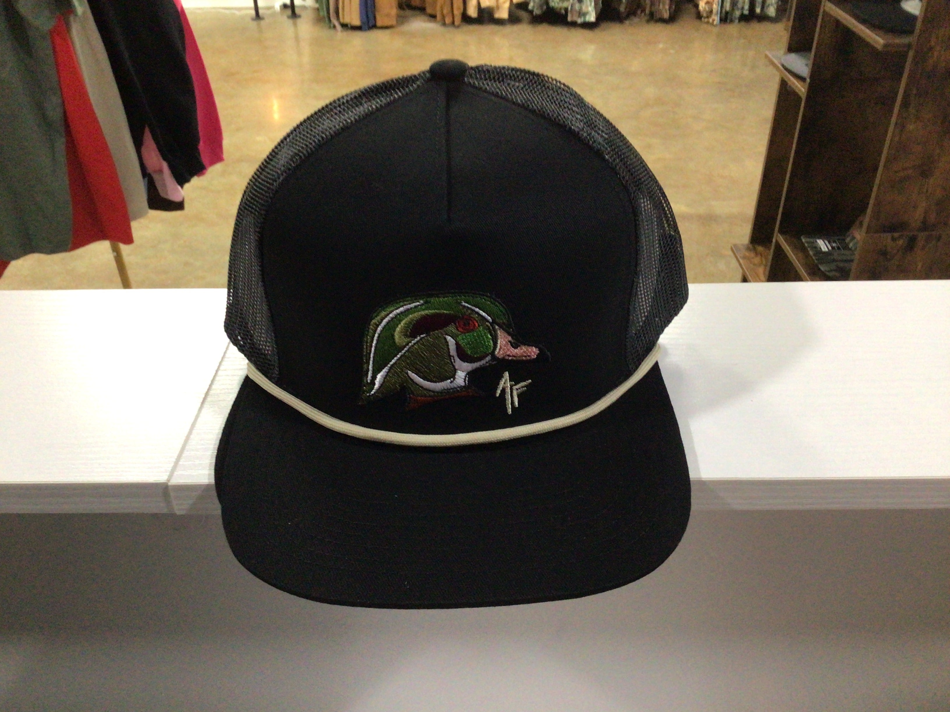 American Fetcher Duck Head Black Rope Hat