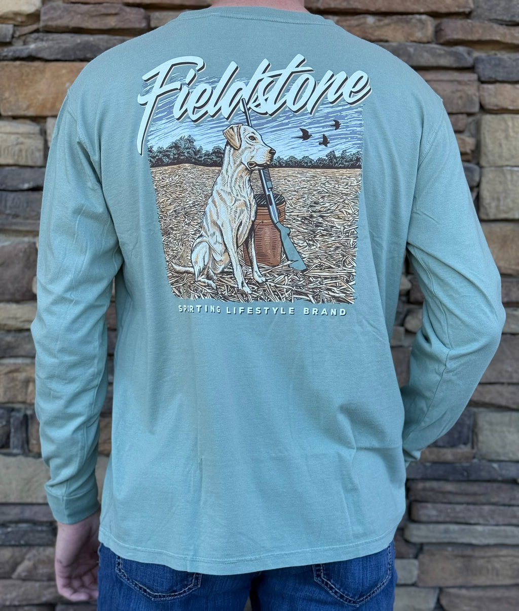 Fieldstone dove field long sleeve