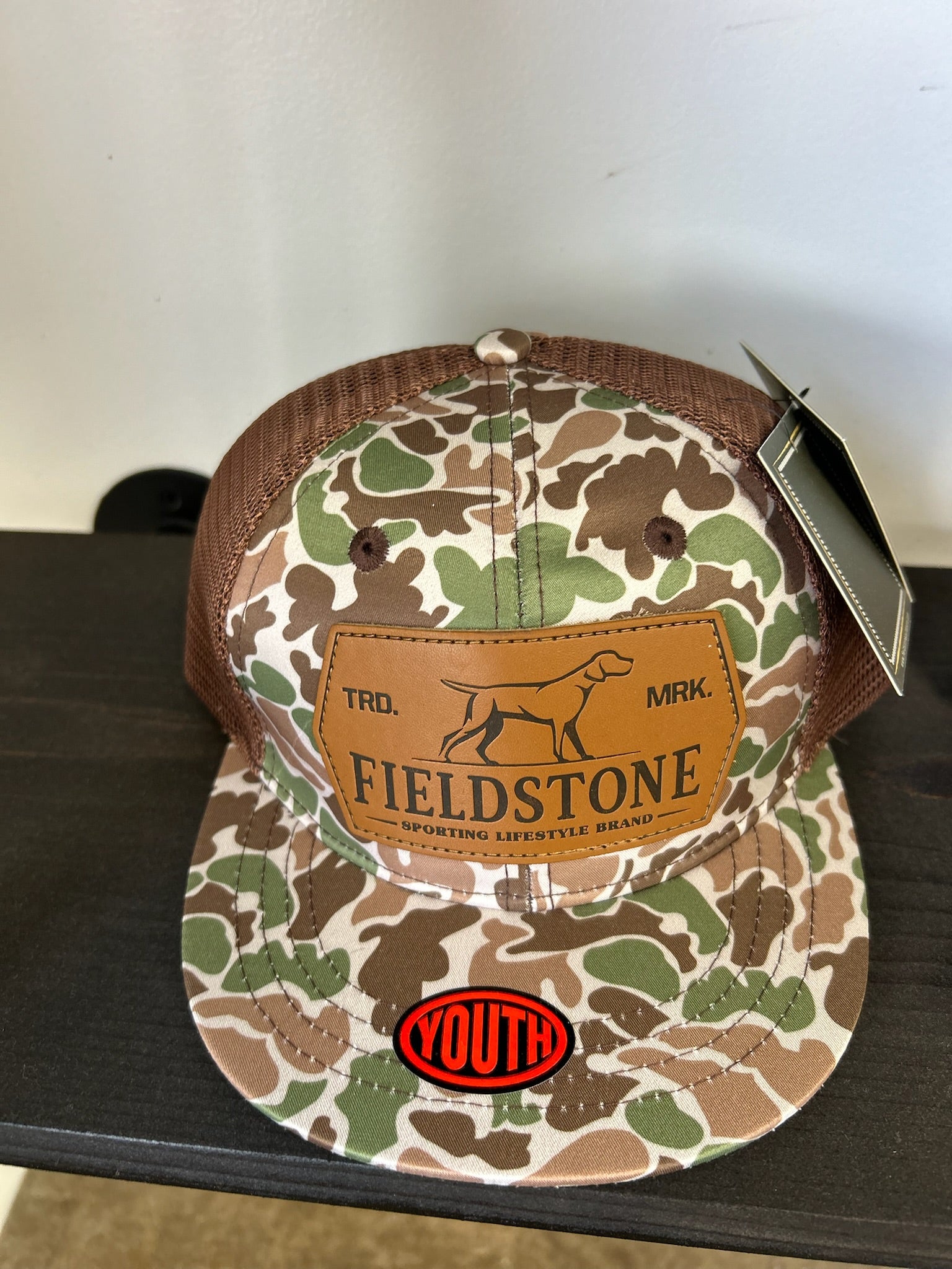 Fieldstone  youth vintage camo hat