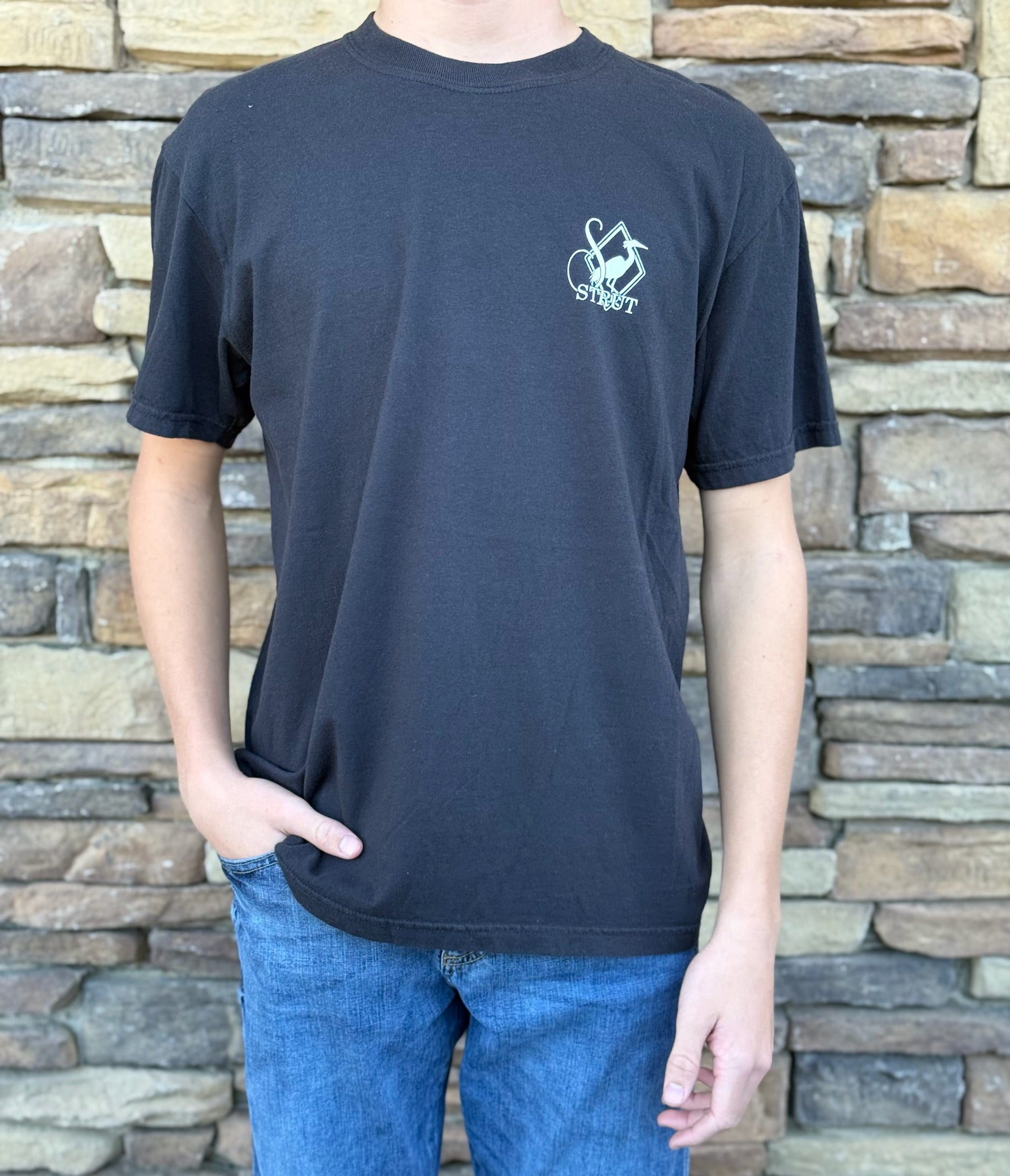 Southern Strut camo lab tee