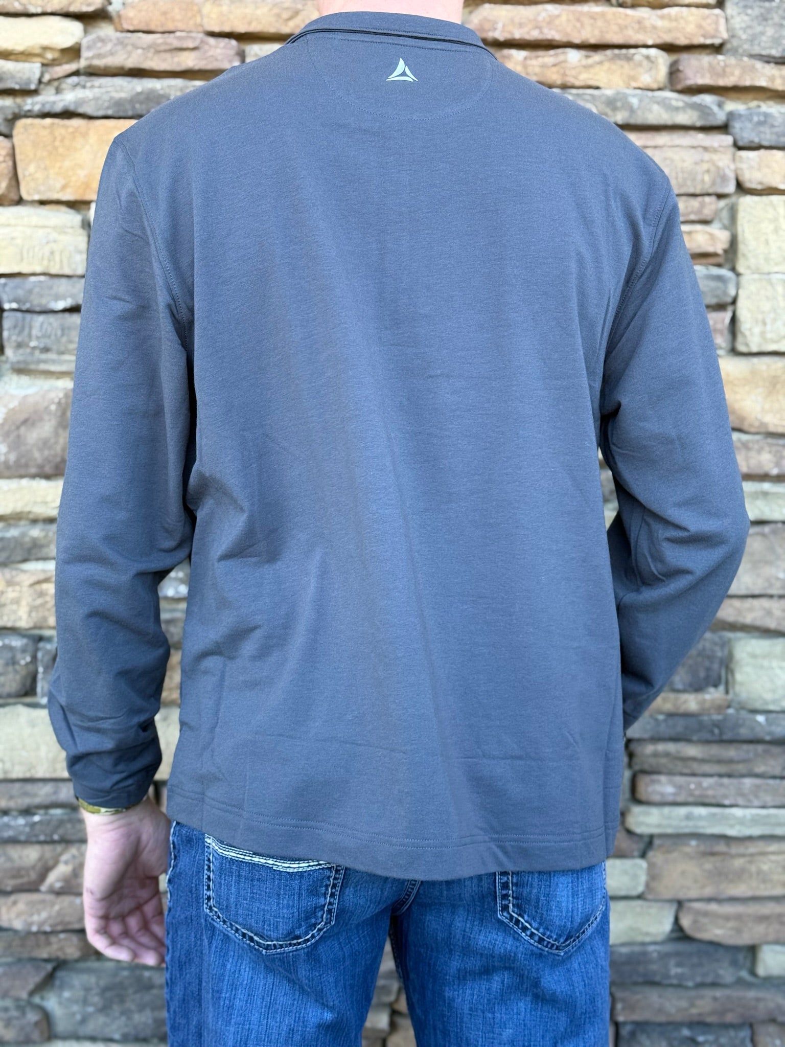 Bermuda sands asphalt quarter zip pullover