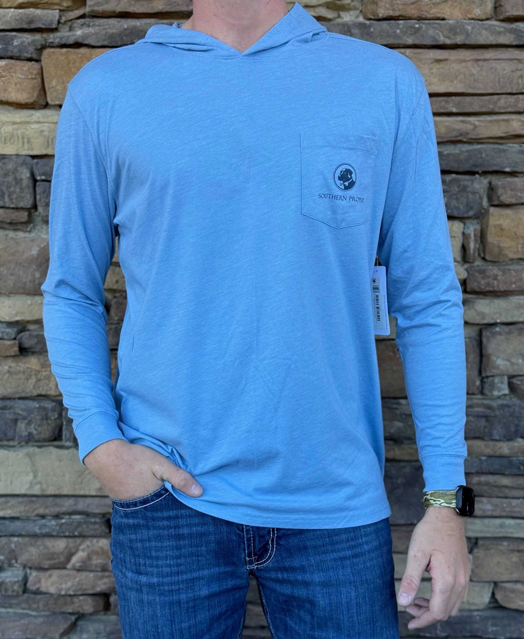 Southern Proper Thin Logo Hoodie