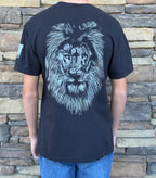 Lion of Judah black tee