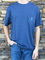 Southern Proper Navy Logo Tee
