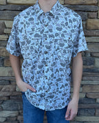Youth fieldstone marsh button down