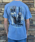 Southern Strut Marsh dog with ducks tee