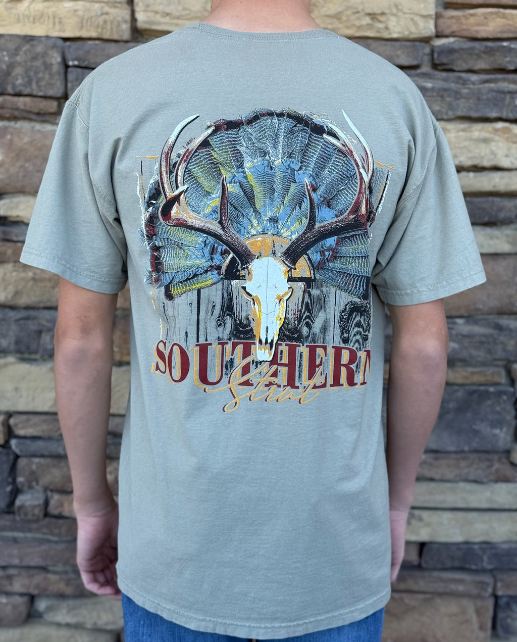 Southern Strut deer turkey mount tee