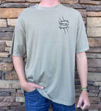 Honey Hole deer skull tee