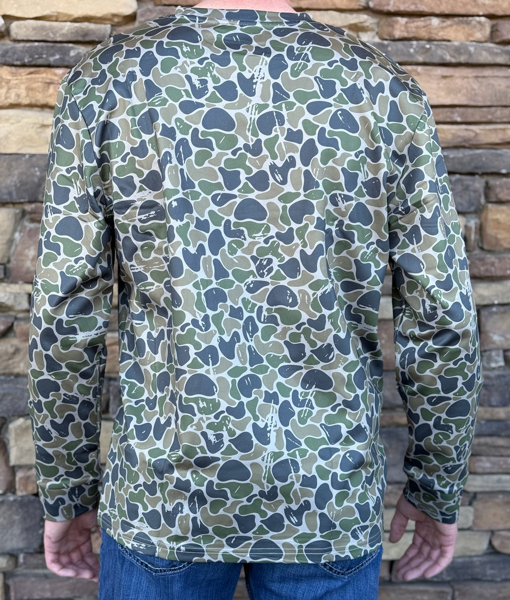 Backwoods Camo Lightweight Hoodie