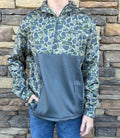 Backwoods camo quarter zip