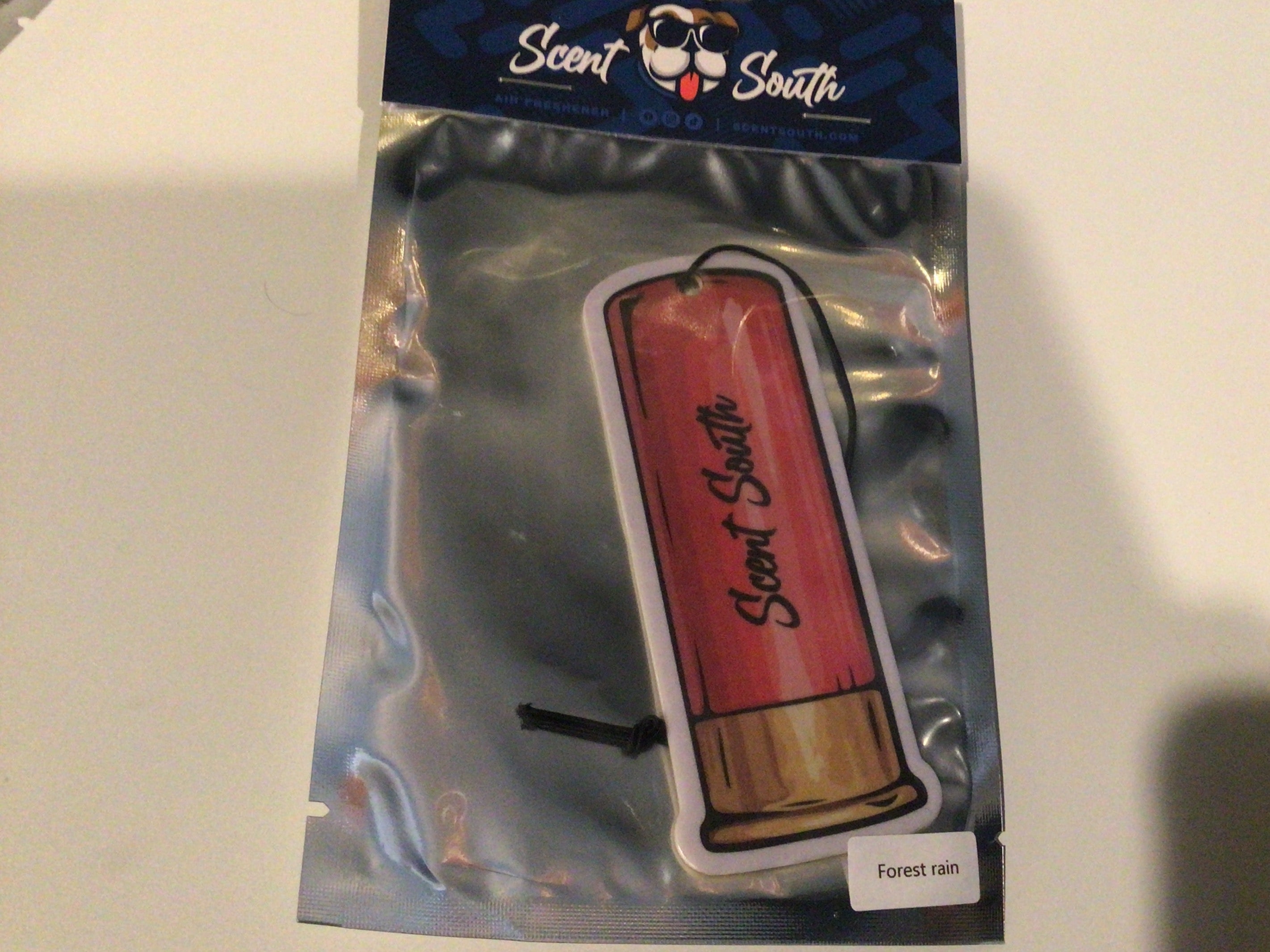 Scent south shotgun shell car freshener