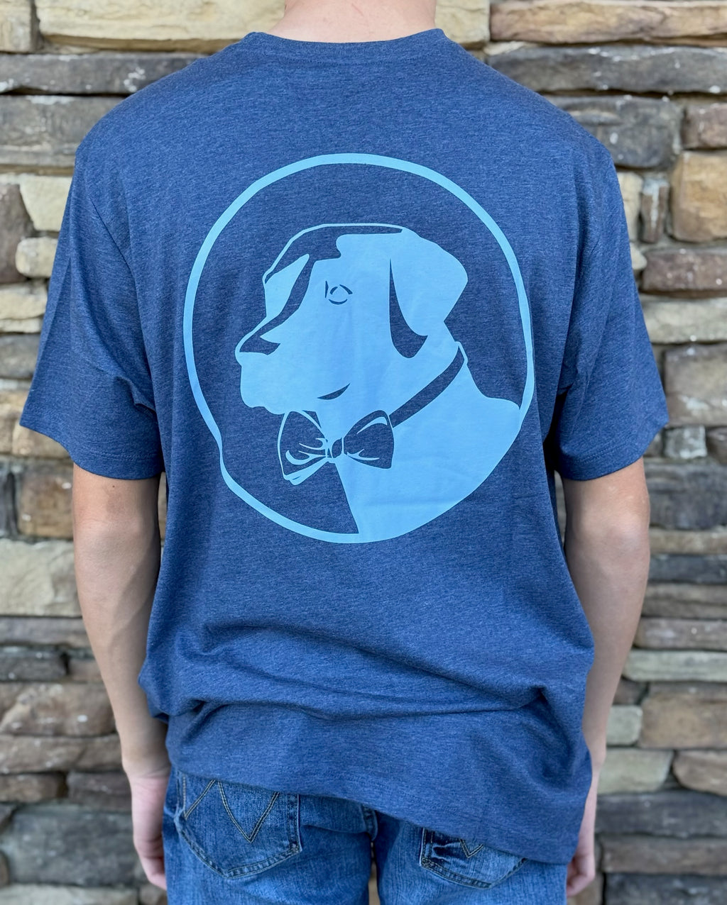 Southern Proper Navy Logo Tee